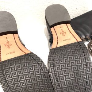 Come Haan Rare Lace Up Leather Combat Boots